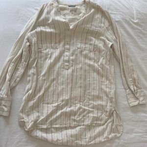 Merona XL stripped pattern blouse